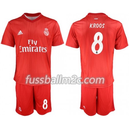 Fußballtrikots Real Madrid Kroos 8 Kinder Ausweich Trikotsatz 2018-2019 Fußballtrikots Real Madrid Kroos 8 Kinder Ausweich Trikotsatz 2018-2019